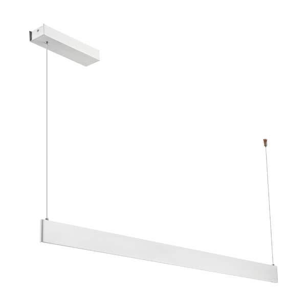 Moderne hvid aflang pendel med variabel LED-farve 36W LINEA Milagro