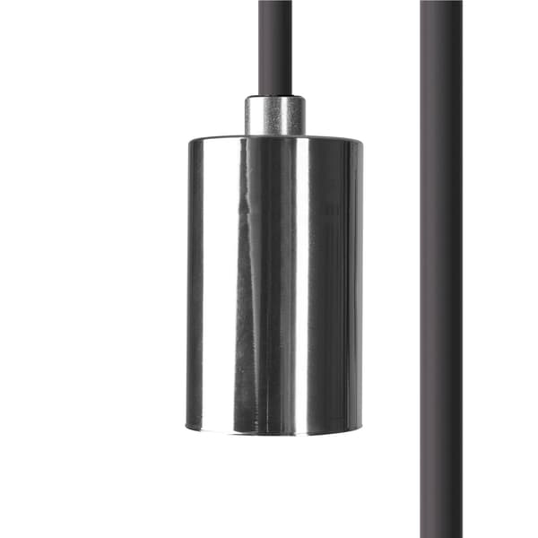 E27 pendelophæng sort krom 1,5m Nowodvorski CABLE