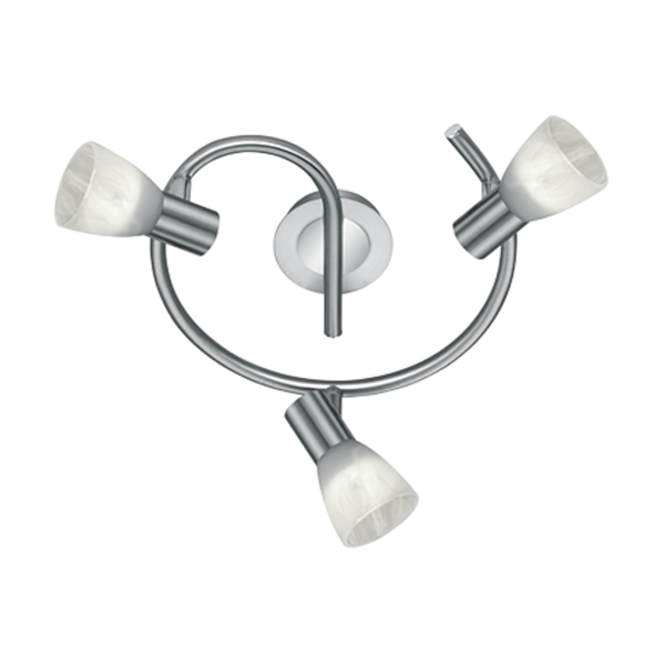 Takspotlight LEVISTO silver Trio 871090307