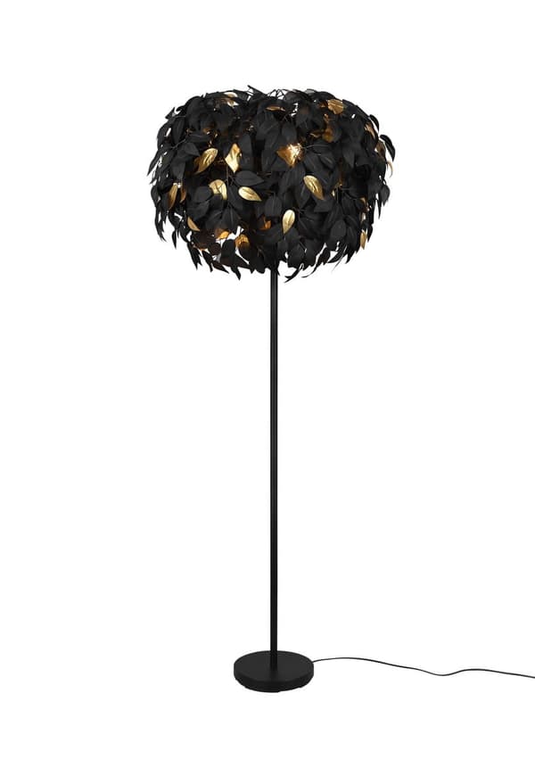 LEAVY gulvlampe sort RL R40463032