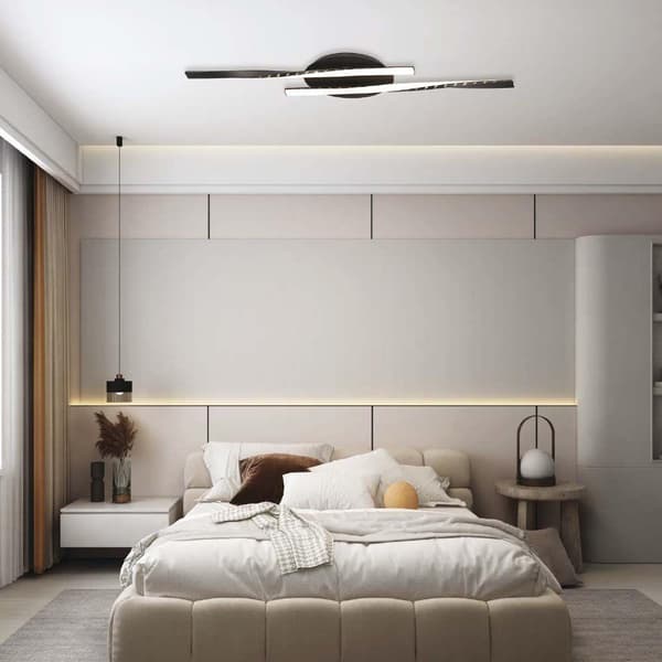 V-TAC VT-7788-7001 sort lineær LED loftslampe