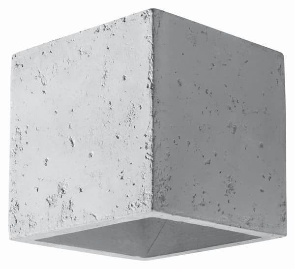 Seinävalaisin QUAD Beton Sollux Lighting SL.0487