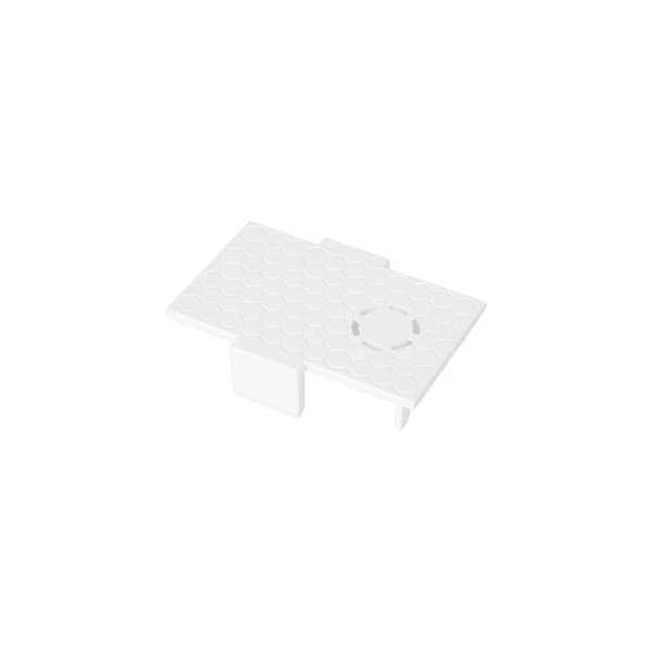 Ändlock för infällda skenor MT0023, MT0024 vit Maxlight