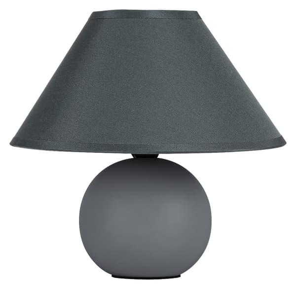 Bordlampe askegrå E14 Ariel 2146 Rabalux