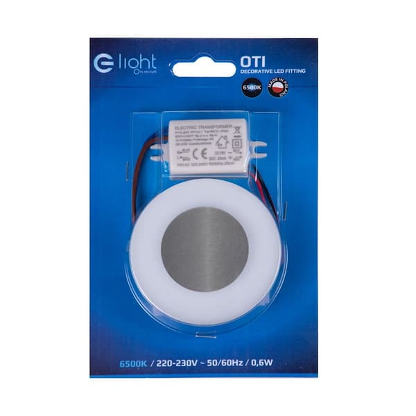 Trappelampe 1x0.6W LED OTI EKS1085 Eko-Light