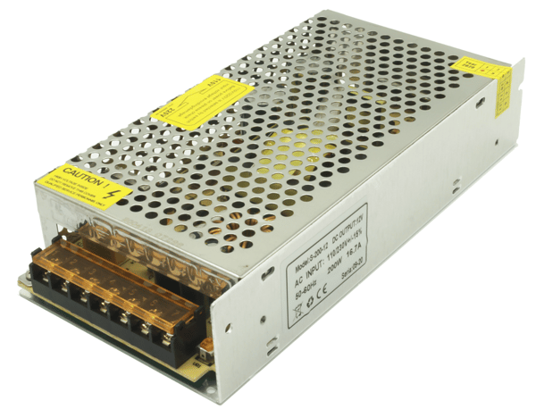 LED-virtalähde 12VDC IP20 16.75A 200W Idealed ID-3005