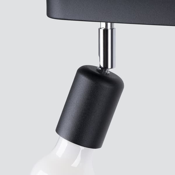 Pure Lume BIRKEN sort rør loftlampe PU.1122
