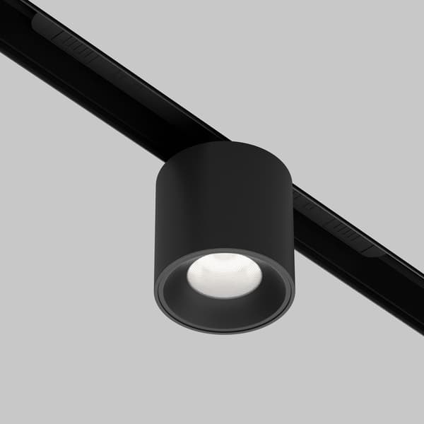 Sort magnetisk skinnespot LED 7W ALFA S Maytoni Technical