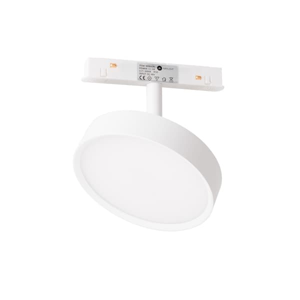 Magnetisk spotlight vit rund ZIGBEE system 12W 855lm 2700/5000K Maxlight