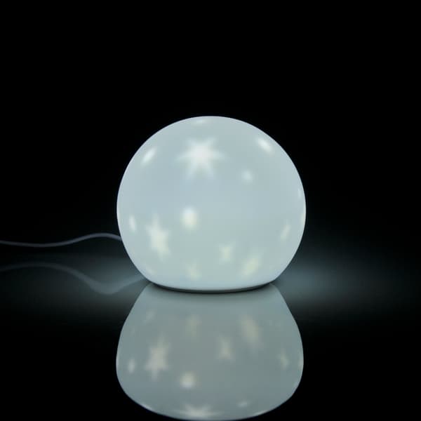 LED multifunktionel silikone lampe USB MOON 312983 Polux