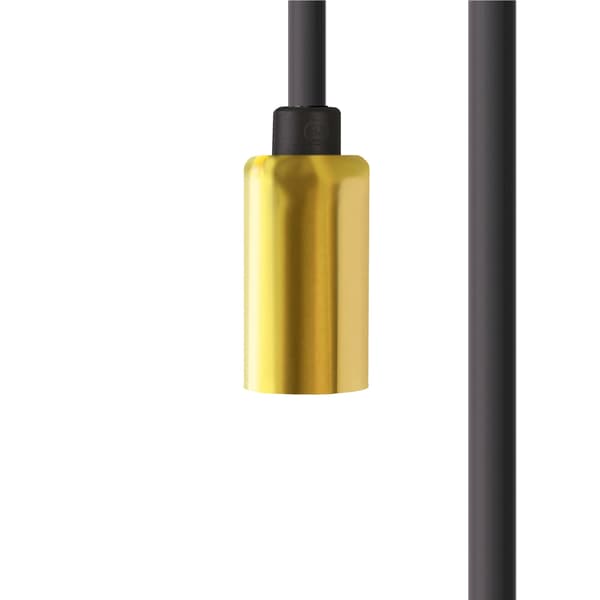 Pendelophæng til G9 lampe sort-guld 3,5m Nowodvorski CABLE