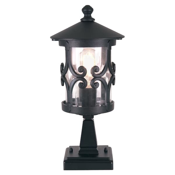34 cm Hereford standerlampe 1xE27 sort Elstead BL12-BLACK