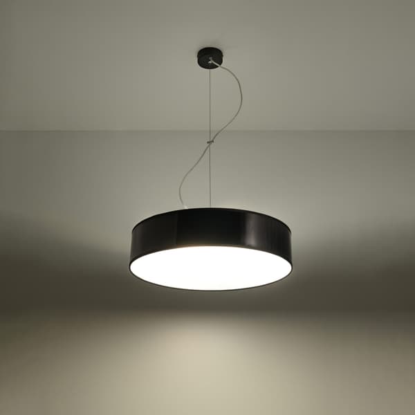 Lysekrone PIAZZA 45 sort Pure Lume PU.0118