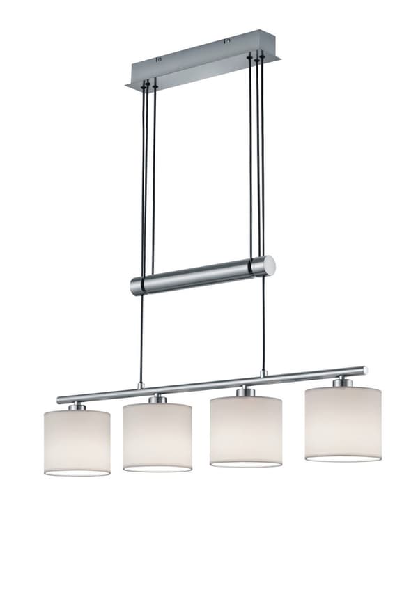Lysekrone GARDA sølv Trio 305400401
