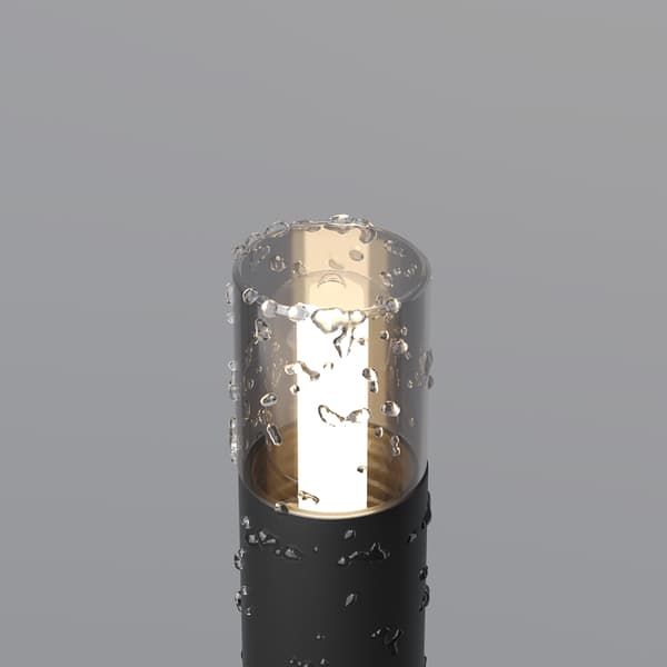Maytoni Glide G9 20W grafiitinharmaa puutarhapylväs