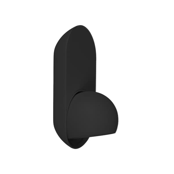 Takspotlight modern rörlig oval svart LED 10W ZEUS Maxlight