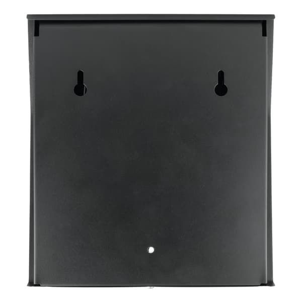 LED solcellelampe sort oplyst husnummer IP44 DPM