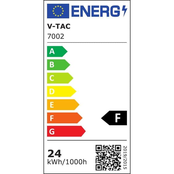LED loftlampe sort V-TAC VT-7789-7002