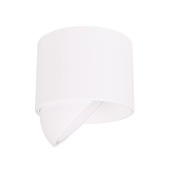 Moderne bevægelig rund hvid LED 10W loftspot VECTOR Maxlight