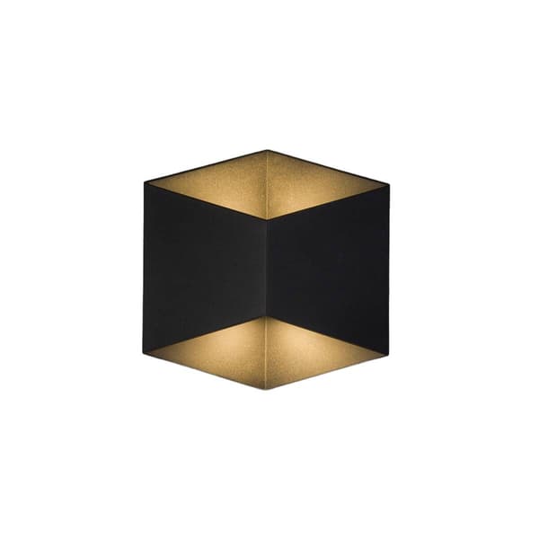 Pinta-asennettava LED-kohdevalo Nowodvorski TRIANGLES musta, alumiini 8142