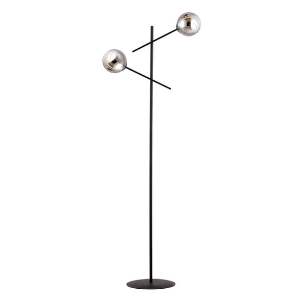 Emibig gulvlampe 2xE14 40W LINEAR LP2 SORT/GRAFIT 1167/LP2