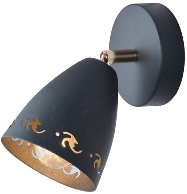 Candellux COTY 91-67159 seinävalaisin, musta