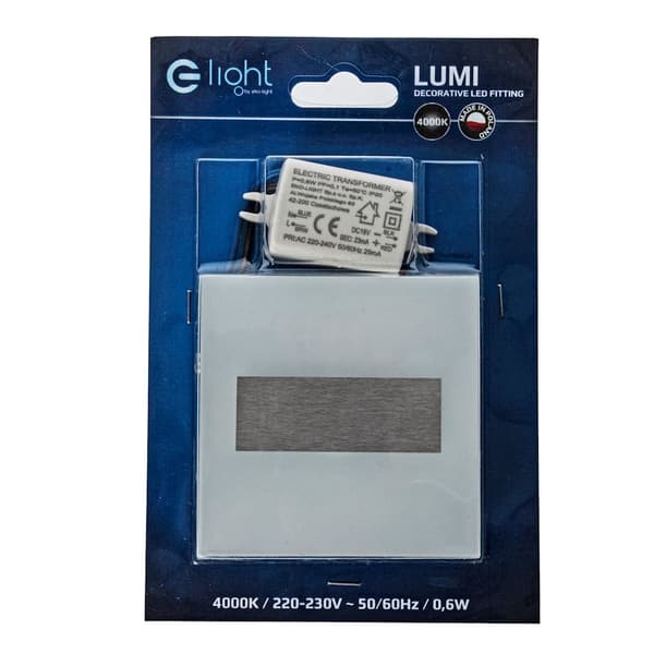 Trappbelysning 1x0.6W LED LUMI EKS6158 Eko-Light