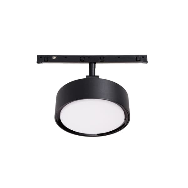 LED-kiskovalaisin 12W musta pyöreä 2700-5000K ZIGBEE- MICRO11 Maxlight