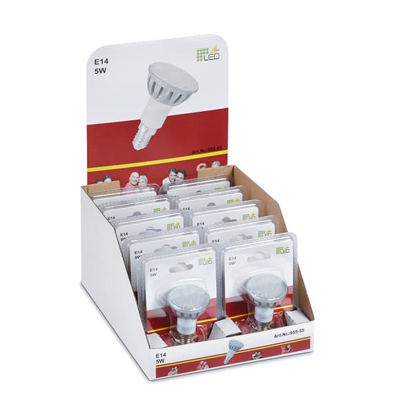 LED-pære grå reflektor E14 5W varm 400lm Trio