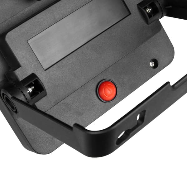 LED solcellslampa 5W med rörelsesensor svart IP65 DPM