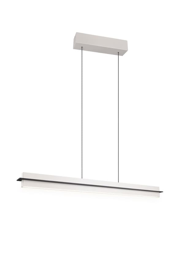 Moderne grå aflang CCT LED pendellampe 22W EMERSON Trio