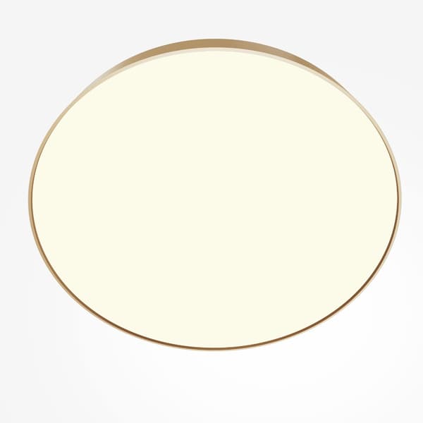 Moderne loftsplafond guld mat rund LED 90W ZON Maytoni Technical
