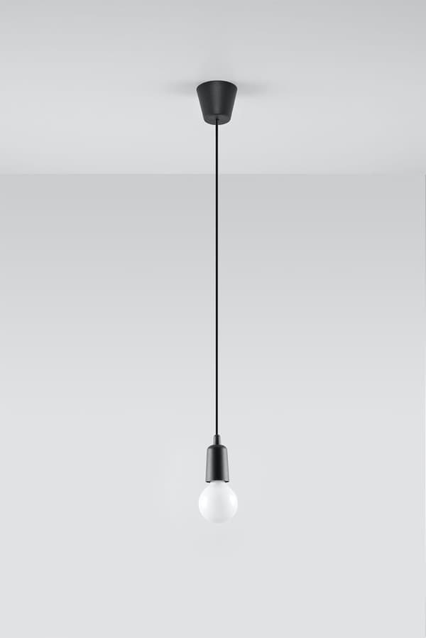 DIEGO 1 sort pendel Sollux Lighting SL.0572