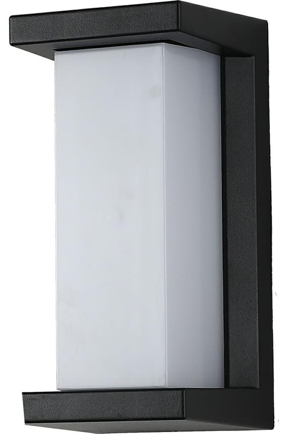 Udendørs væglampe HYDRA E27 sort IP54 aluminium ID-8004 Idealed