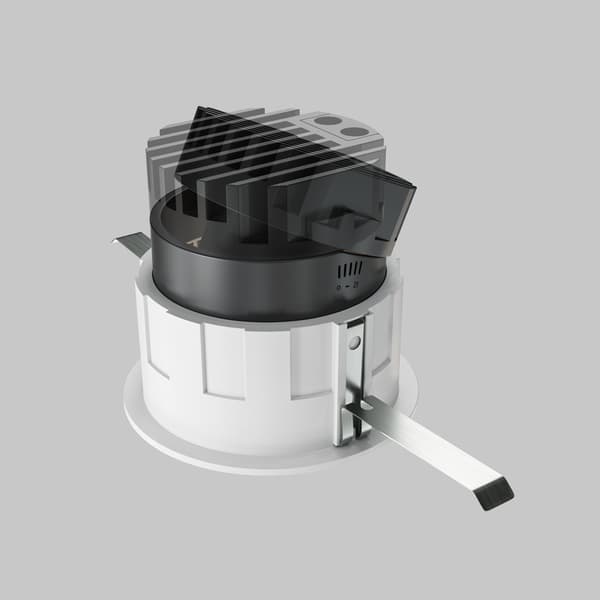 Infälld spotlight rund konisk vit LED 10W Wise Maytoni