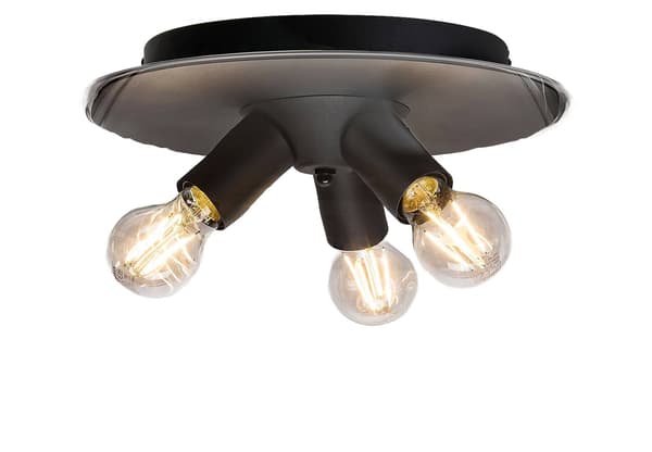 Loftlampe E27 3x40W sort 3189 Ursula Rabalux