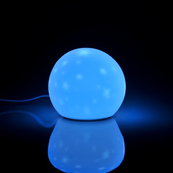 LED multifunktionel silikone lampe USB MOON 312983 Polux