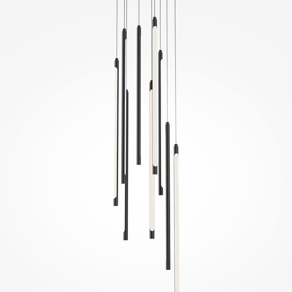Moderne sort pendellampe Sticki Light stick LED 46W Maytoni