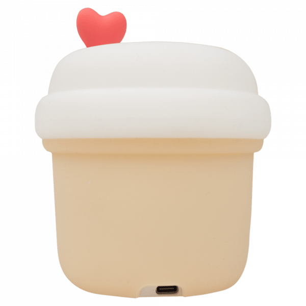 Trådløs natlampe til børn, beige bubble tea LED 2W Mary's