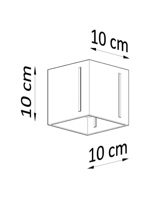 Spot PIXAR harmaa Sollux Lighting SL.0399