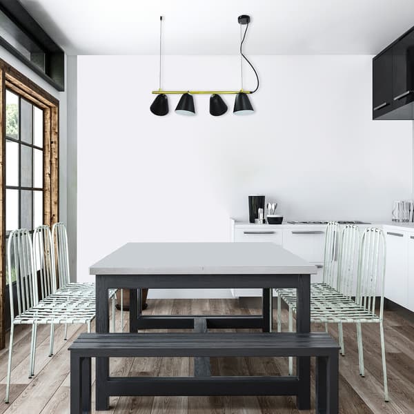 Pendellampe 4-punkts E14 4x40W sort farve 5377 Alder Rabalux