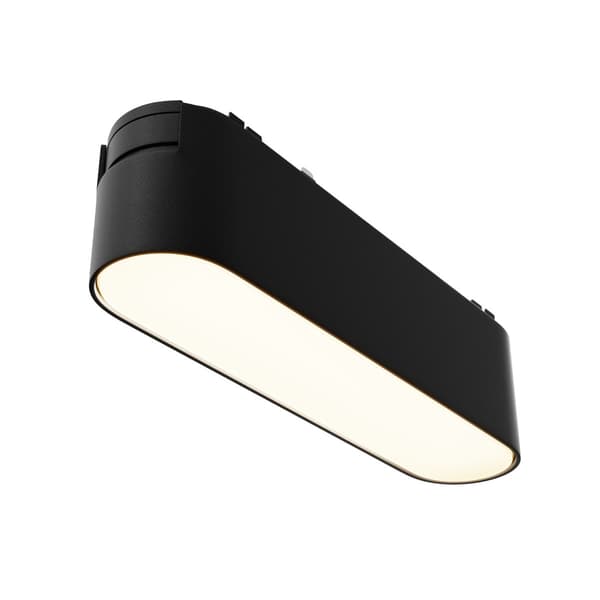 1-faset skinnespot sort lineær LED 6W 3000K BASIS Maytoni Technical