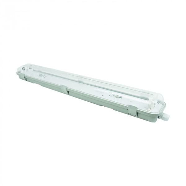 Hermetisk lampe til LED-rør 2x60cm FULL PLATE Ecolight EC20411