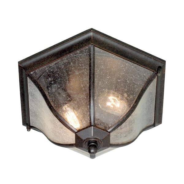 Utomhusplafond Antik brons E27 60W New England Elstead