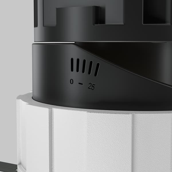 Infälld spotlight rund konisk vit LED 10W Wise Maytoni