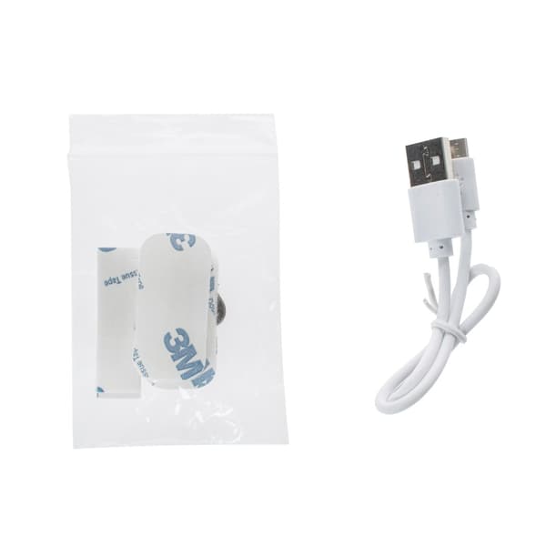 Set med 2x underskåpslampa möbel micro USB LED 0.8W Eko-Light