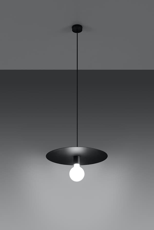 Riippuvalaisin FLAVIO musta, Sollux Lighting malli SL.0853