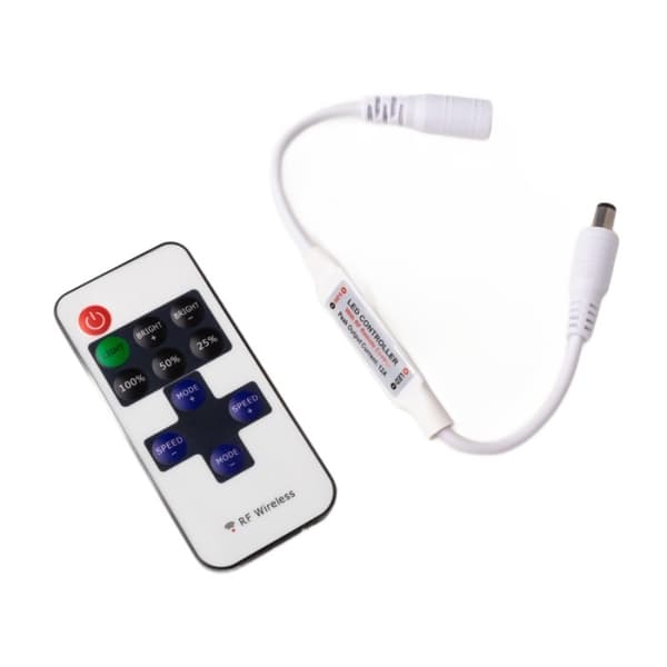 LED-controller til MONO LED-strips 11 knapper RF 6A 72W Ecolight
