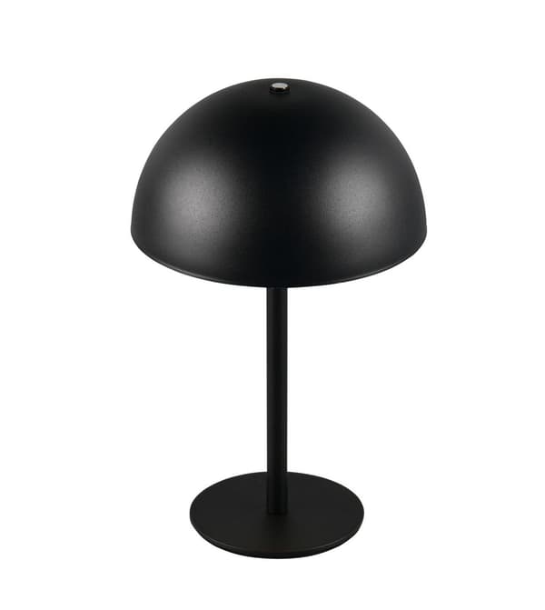 Bordlampe moderne sort trådløs LED champignon 1.3W MUNOZ RL