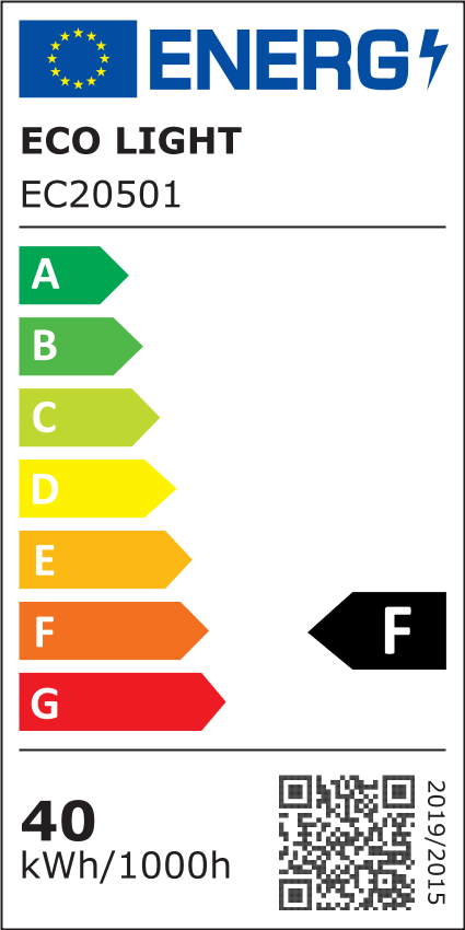 LED-katuvalolamppu erittäin tehokas E27 40W 6000K 4000lm E27 / E40 Ecolight